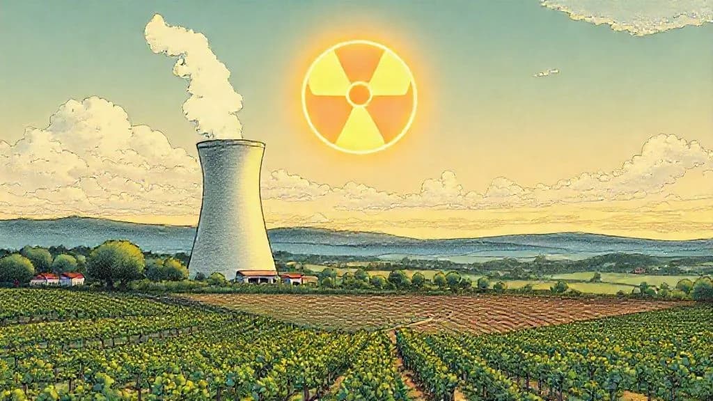 Illustration : Nucleaire francais danger ou solution