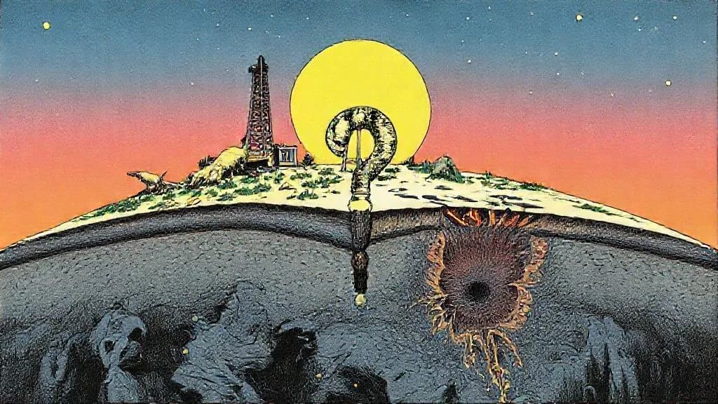 Illustration : Petrole energie fossile limitee vraiment